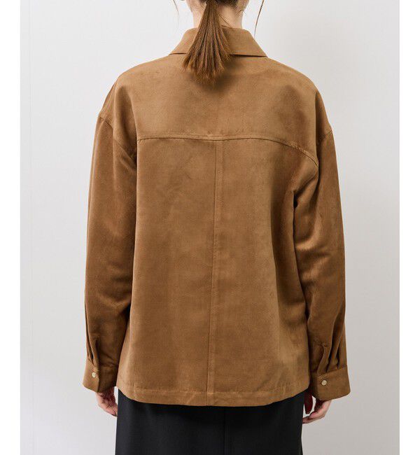 Rope&rsquo;Picnic「スエードシャツ」|シャツ・ブラウス|