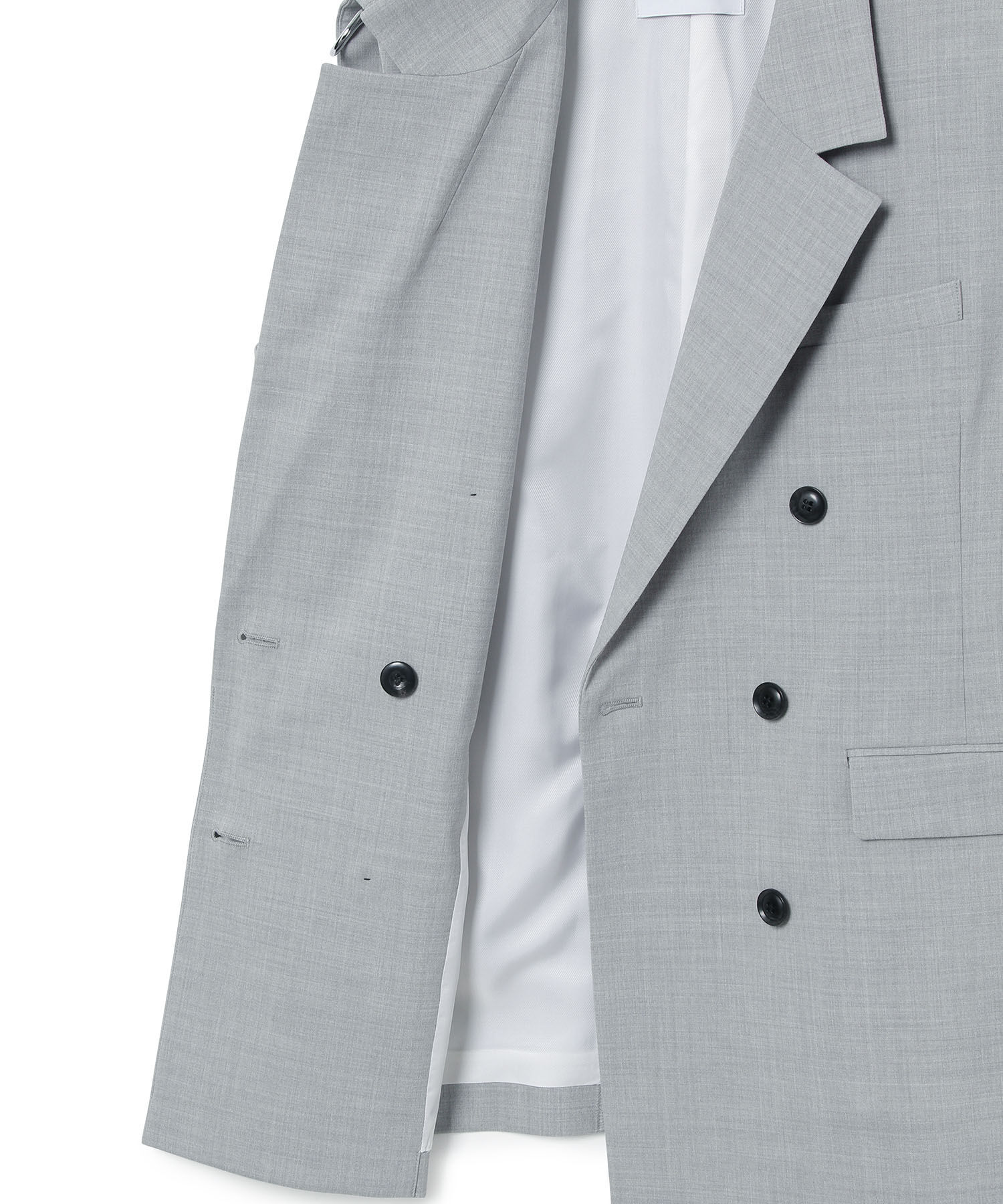 ADAM ET ROPE'「ルーズフィットジレ」|テーラードジャケット|