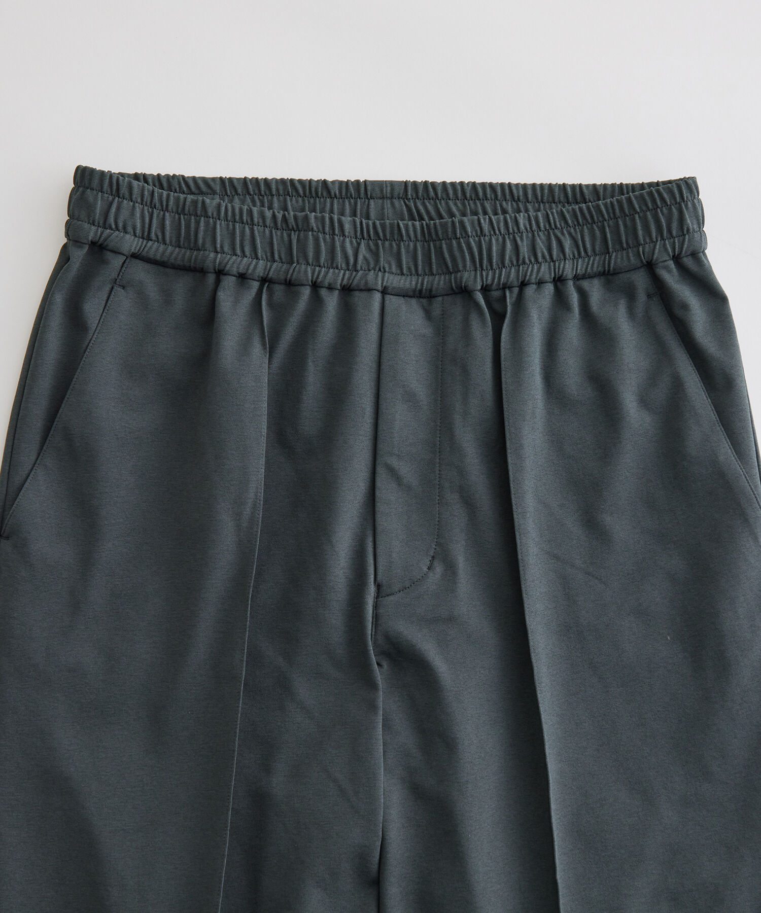 ADAM ET ROPE'「ワイドテーパード ジャージー スラックス / 速乾 / 冷感 / イージーケア / ユニセックス」|スラックス|