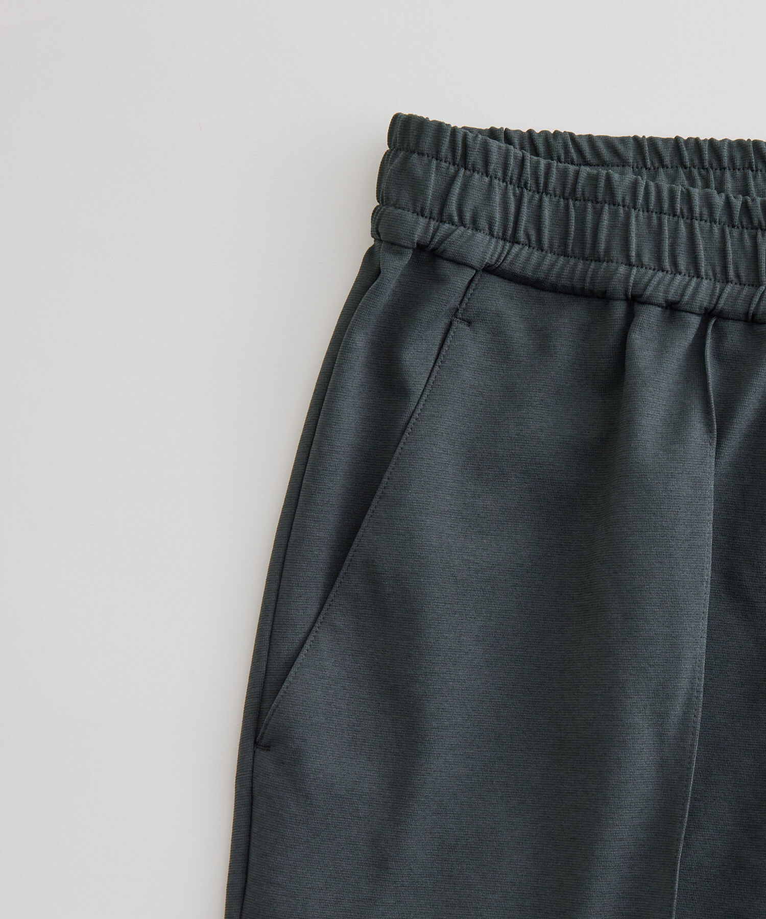 ADAM ET ROPE'「ワイドテーパード ジャージー スラックス / 速乾 / 冷感 / イージーケア / ユニセックス」|スラックス|