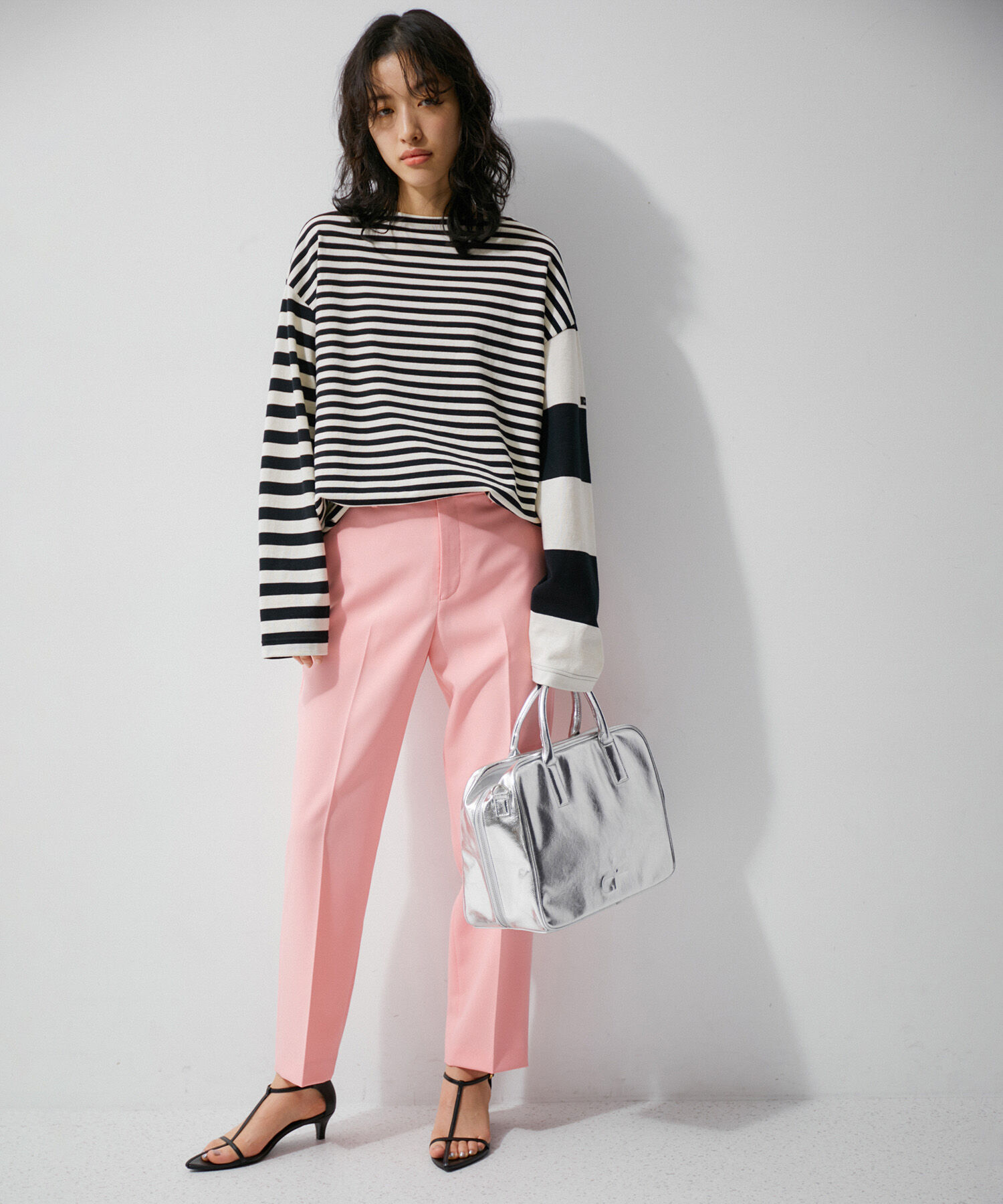 ADAM ET ROPE'「【サステナブル・一部WEB限定カラー】ロゴボストンビッグバッグ」|ボストンバッグ|