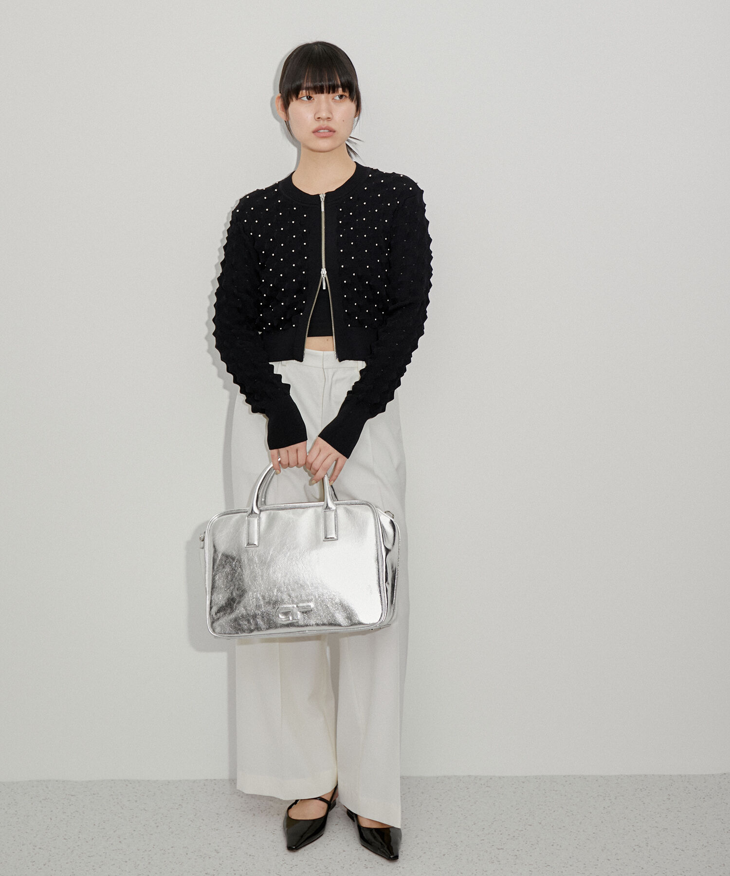 ADAM ET ROPE'「【サステナブル・一部WEB限定カラー】ロゴボストンビッグバッグ」|ボストンバッグ|