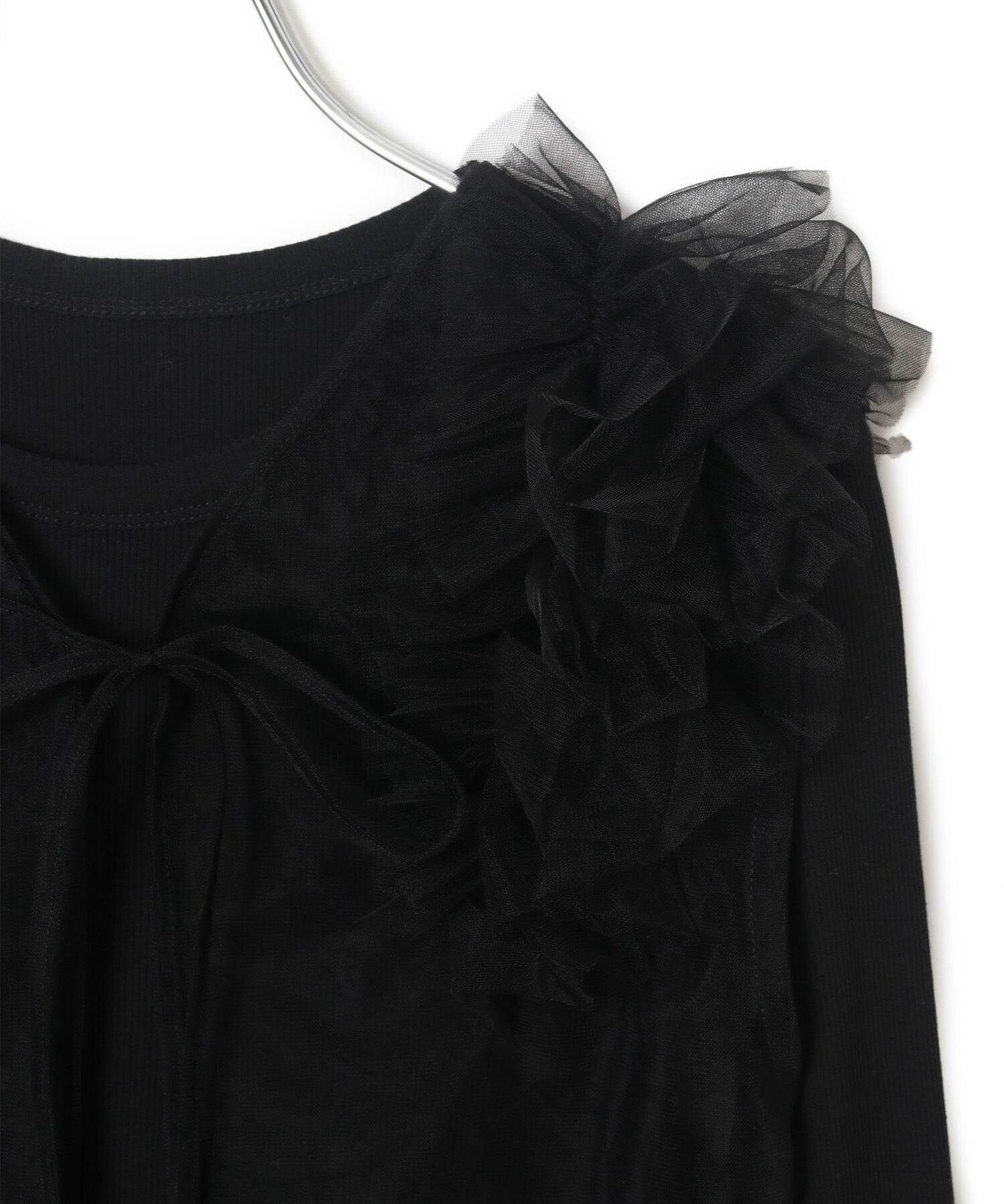 ADAM ET ROPE'「【サステナブル・SETアイテム】チュールロンTEE」|その他|