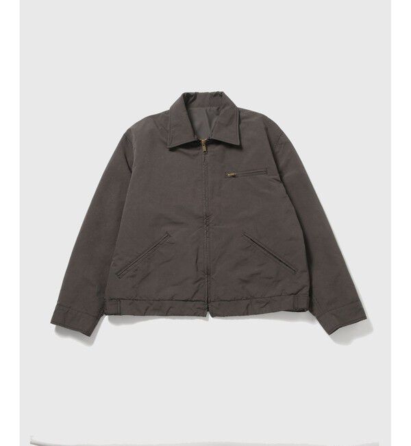 ADAM ET ROPE'「【小松マテーレ】デトロイトジャケット / コンパクトサテン」|ブルゾン・スタジャン|