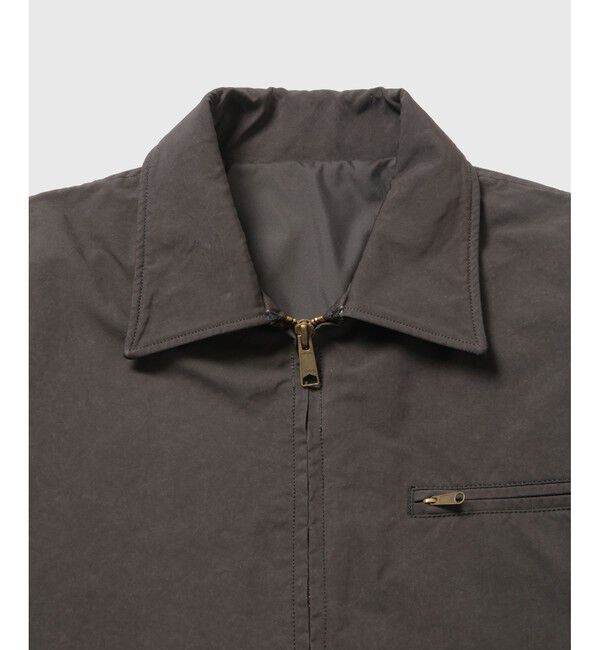 ADAM ET ROPE'「【小松マテーレ】デトロイトジャケット / コンパクトサテン」|ブルゾン・スタジャン|