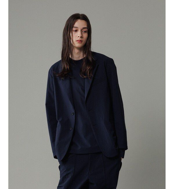 ADAM ET ROPE'「【CORDURA】ボックスシルエット ストレッチ ジャケット / セットアップ対応」|テーラードジャケット|
