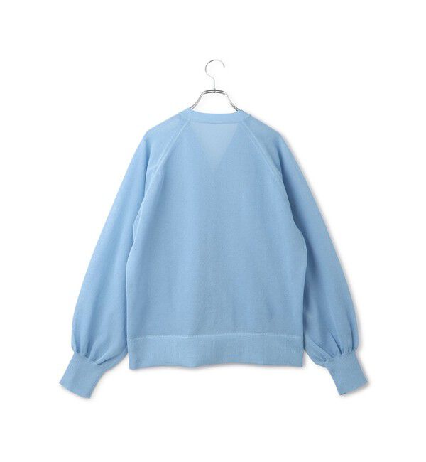 ADAM ET ROPE'「【WEB限定】・【サステナブル】メニーボタンシアーニットカーディガン」|カーディガン|