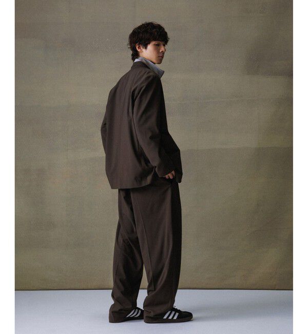 ADAM ET ROPE'「【Chambrer】テーラード イージー ジャケット / セットアップ対応」|テーラードジャケット|