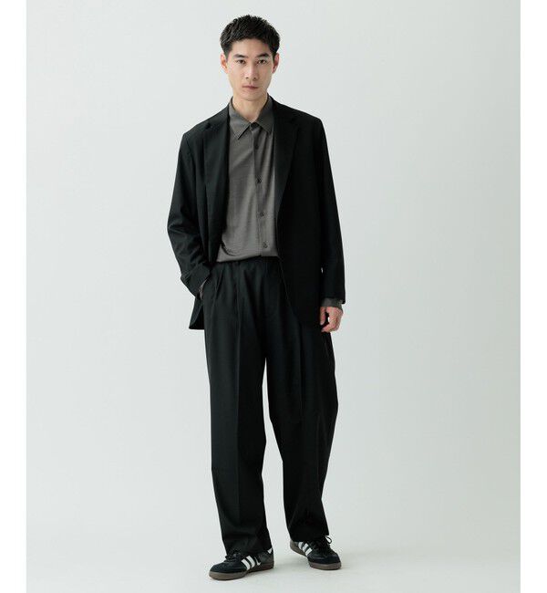 ADAM ET ROPE'「【Chambrer】テーラード イージー ジャケット / セットアップ対応」|テーラードジャケット|