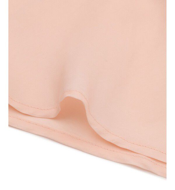 ADAM ET ROPE'「【EMOELLE】ウォッシャブルキュプラブラウス」|シャツ・ブラウス|