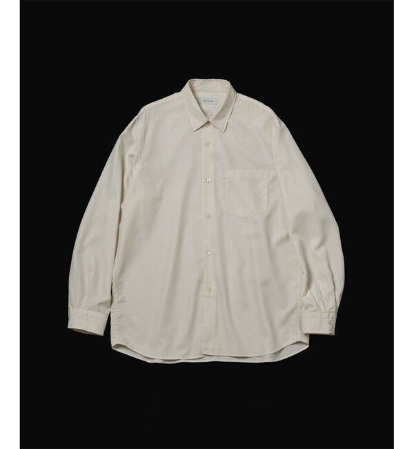 ADAM ET ROPE'「スエードタッチ レーヨン レギュラーカラーシャツ」|シャツ・ブラウス|キナリ(16)