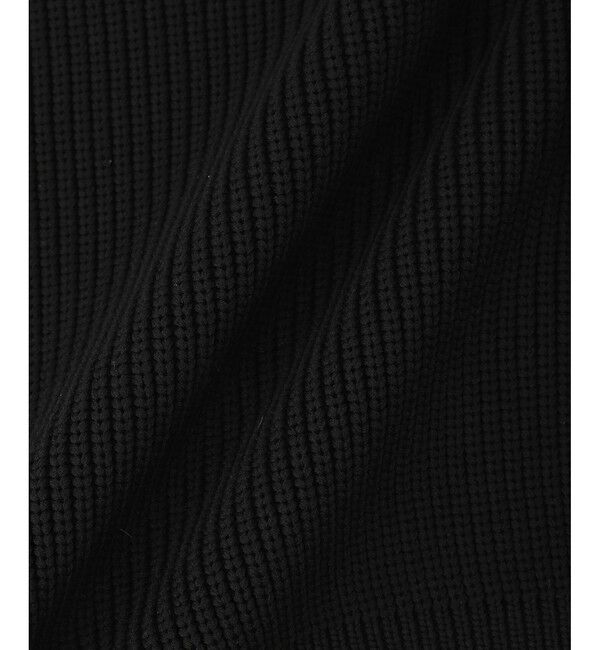 ADAM ET ROPE'「【WEB限定】・【サステナブル】ウェーブボタンVネックニットジレ」|ベスト・ジレ|