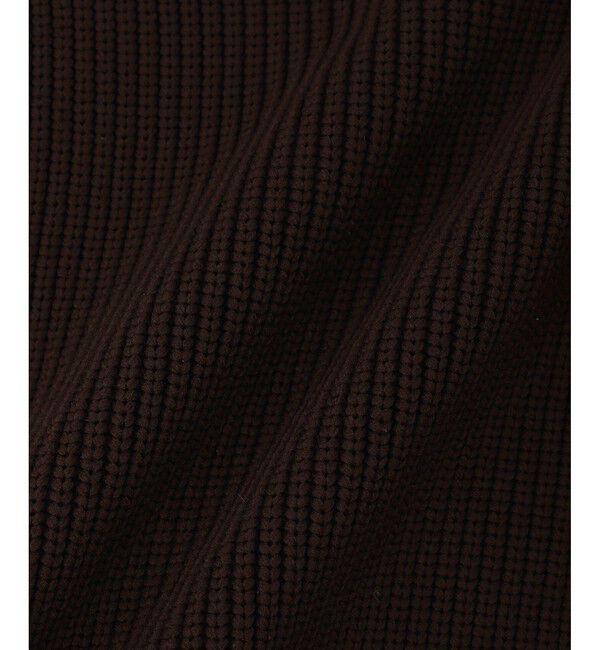 ADAM ET ROPE'「【WEB限定】・【サステナブル】ウェーブボタンVネックニットジレ」|ベスト・ジレ|