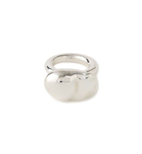 ADAM ET ROPE'「【EMOELLE】pearl shaped silver ring」|リング|