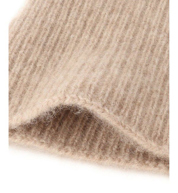 ADAM ET ROPE'「【EMOELLE】カシミヤロングニットグローブ」|手袋|