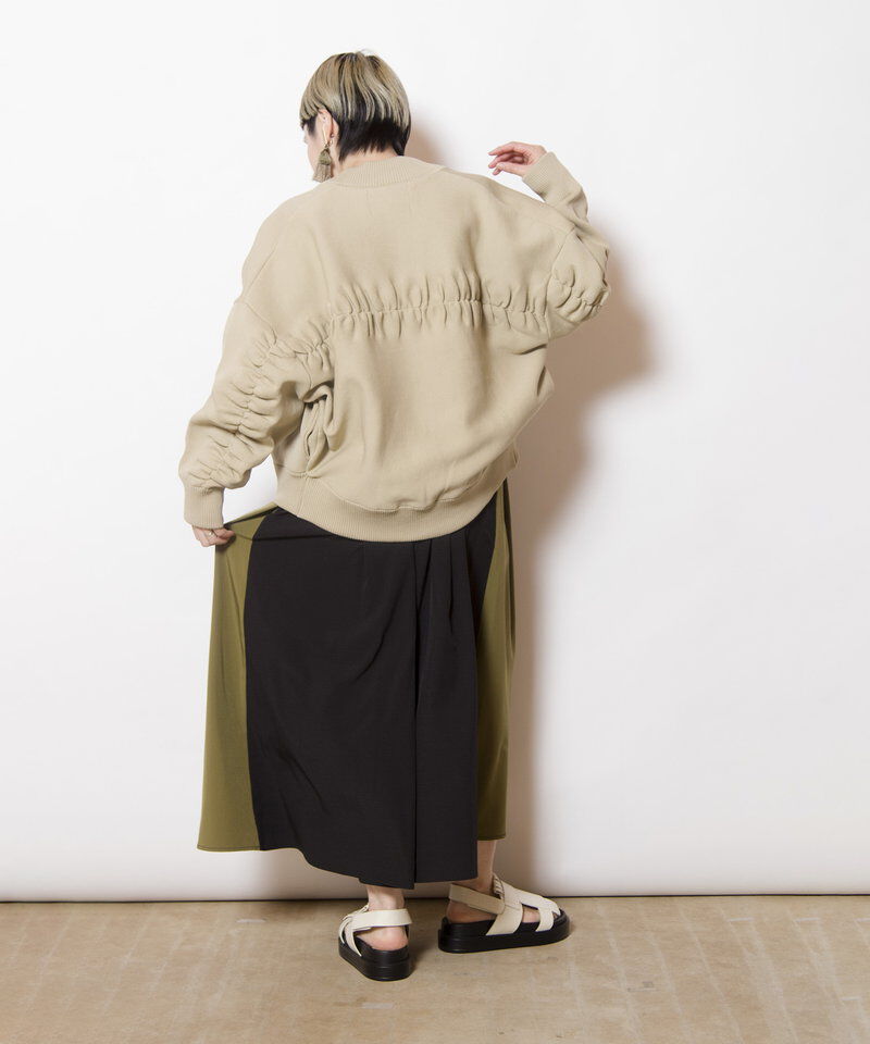  「ニットジップブルゾン」|ブルゾン・スタジャン|