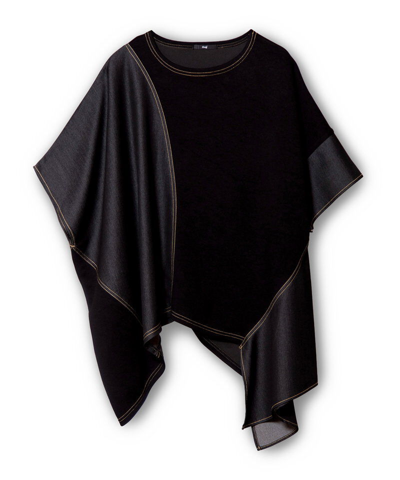  「切替アシンメトリーTシャツ」|Tシャツ・カットソー|