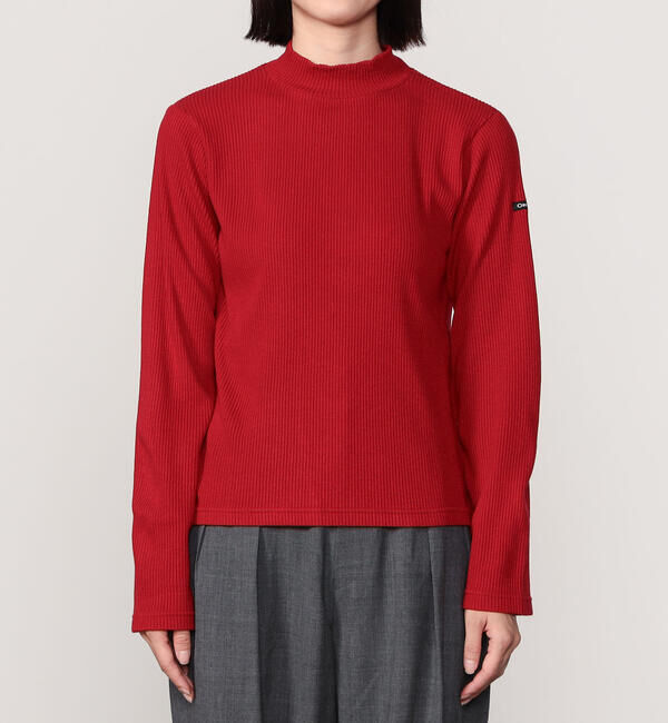 ORCIVAL「ORCIVAL | リブ モックネックプルオーバー WOMEN」|Tシャツ・カットソー|