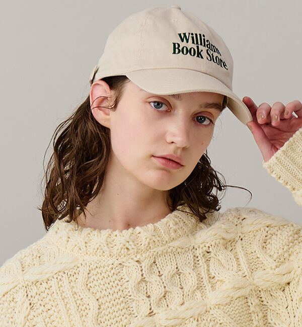  「THE SHINZONE | WILLIAMS BOOK STORE CAP WOMEN」|キャップ・キャスケット|BEIGE