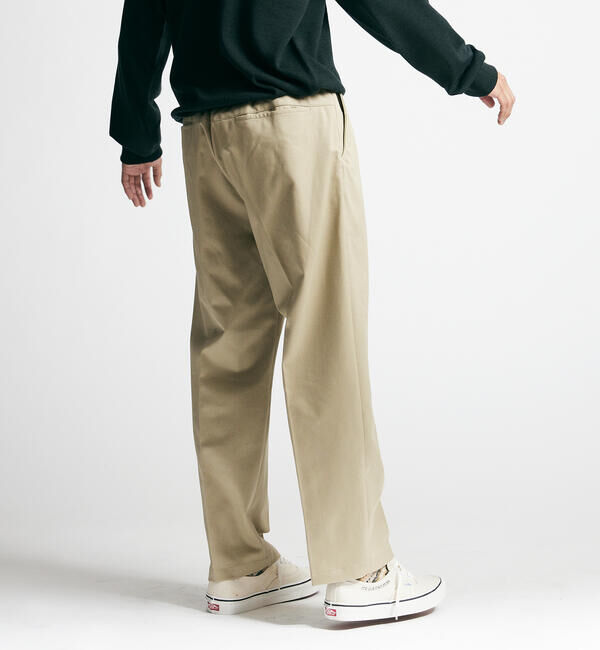  「FARAH | 2タックサイドアジャスターパンツ WOMEN」|チノ|