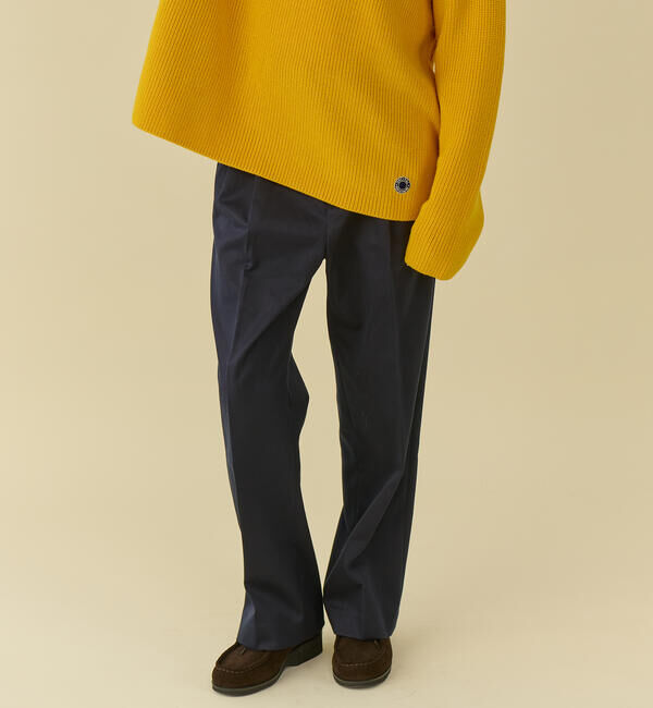  「FARAH | 2タックサイドアジャスターパンツ WOMEN」|チノ|