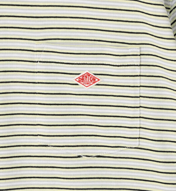 DANTON「DANTON | ポケットTシャツ STRIPE WOMEN」|Tシャツ・カットソー|