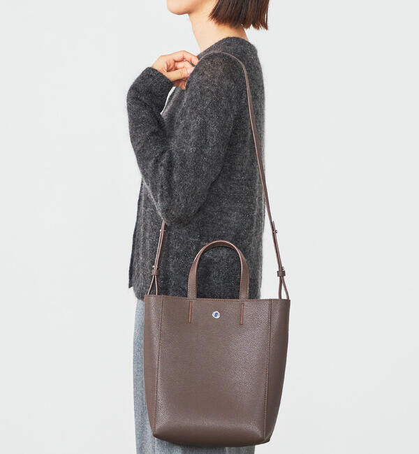 ORCIVAL「ORCIVAL | ダブルフェイスレザー 2WAYトートバッグ」|ショルダー・メッセンジャー|