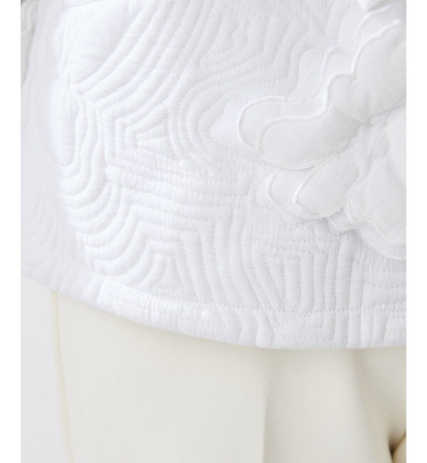  「キルティングフラワージャケット」|その他|