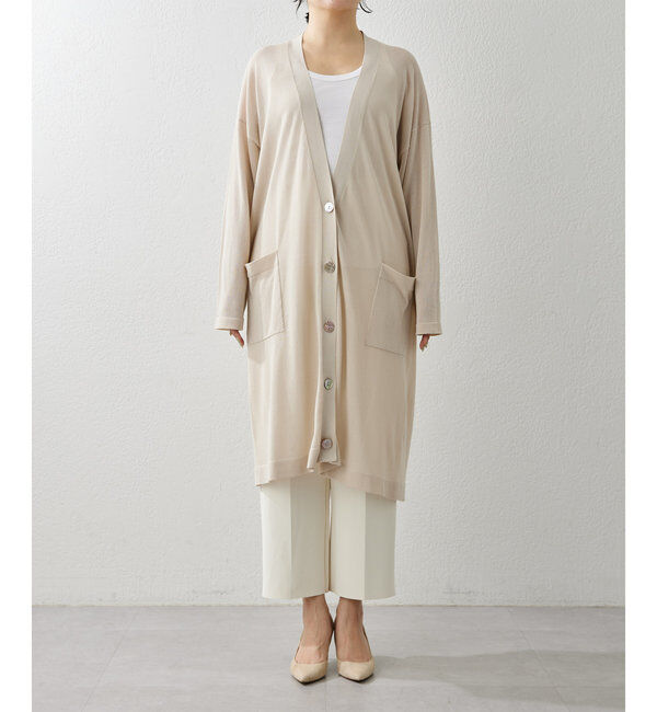  「ハイゲージテンジクロングカーディガン」|ニット・セーター|