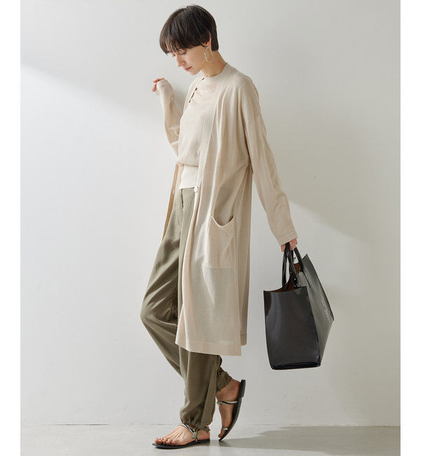  「ハイゲージテンジクロングカーディガン」|ニット・セーター|