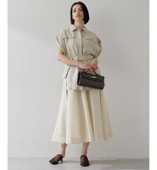  「シアーキリカエフレアスカート」|スカート|