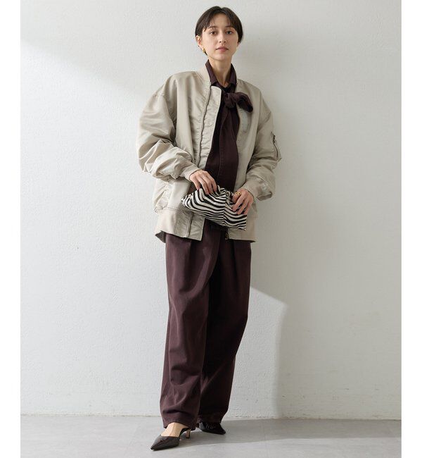  「ラップデニムパンツ」|デニム|