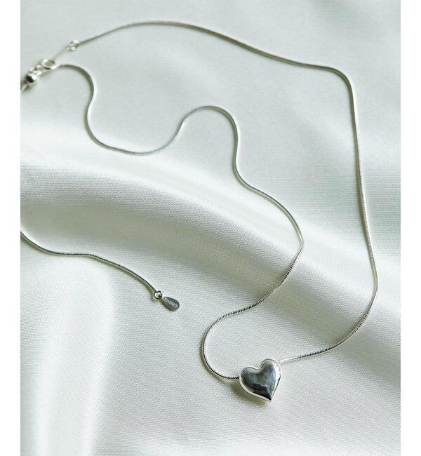  「【Hoaw.】Heart ネックレス」|リング|シルバー系