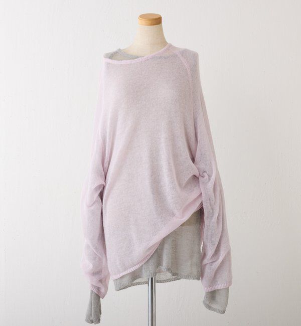  「	【CEPIE./セピエ】シアータックスリーブニット」|ニット・セーター|