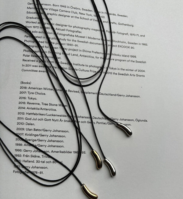  「コードメタルパーツチョーカー」|ネックレス|