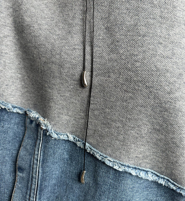  「コードメタルパーツチョーカー」|ネックレス|