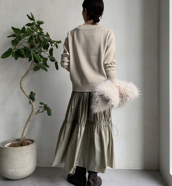  「【WEB限定】ボートネックロゴニット」|ニット・セーター|