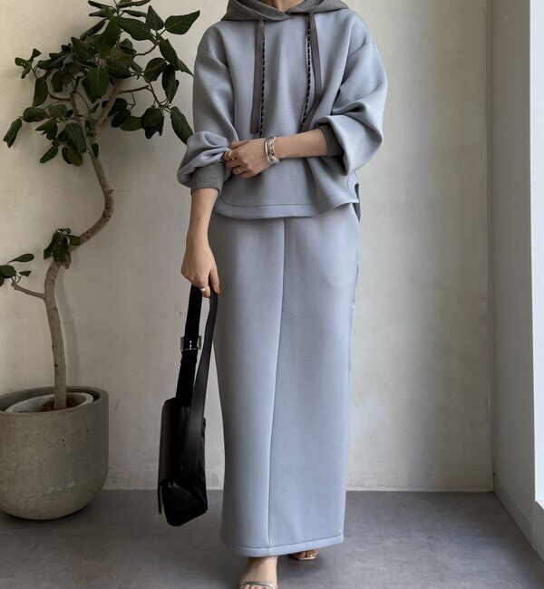  「【WEB限定】配色スカート」|スカート|