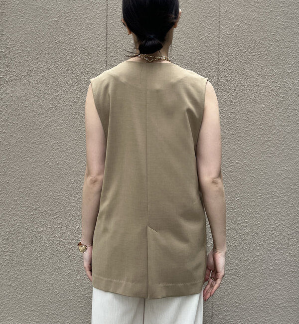  「【WEB限定】接触冷感ベスト」|ベスト・ジレ|