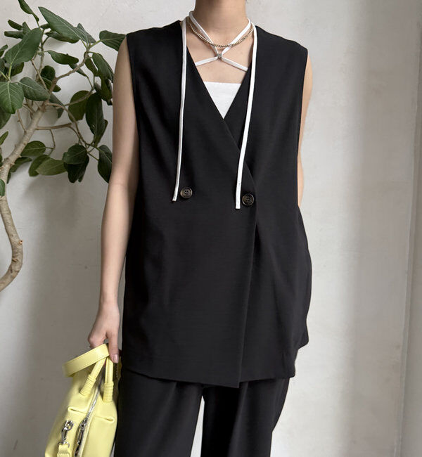 「【WEB限定】接触冷感ベスト」|ベスト・ジレ|