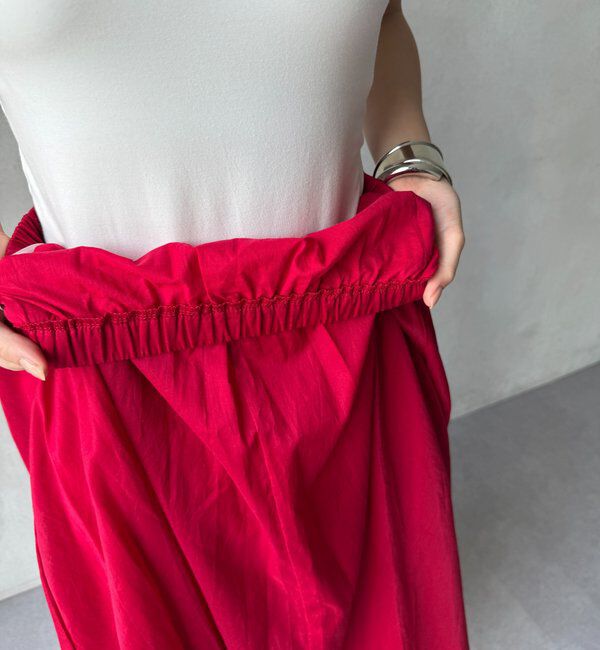  「【WEB限定】コットンフレアスカート」|スカート|