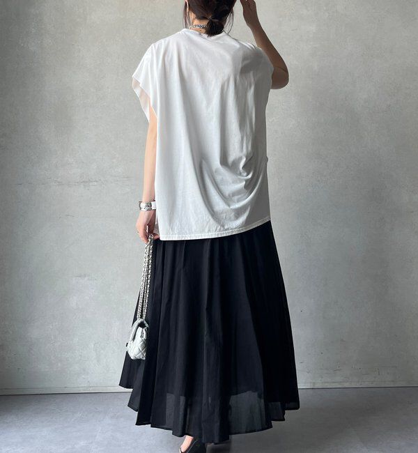  「【WEB限定】コットンフレアスカート」|スカート|