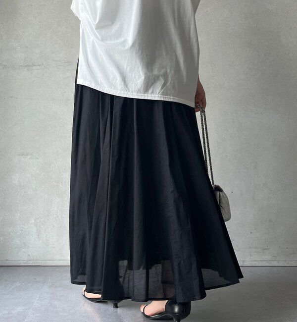  「【WEB限定】コットンフレアスカート」|スカート|