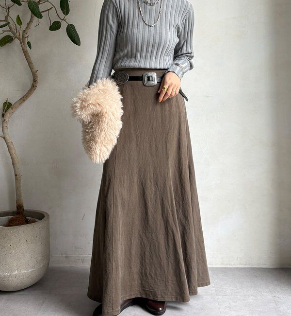  「【WEB限定】ワイドリブボートネックプルオーバー」|ニット・セーター|