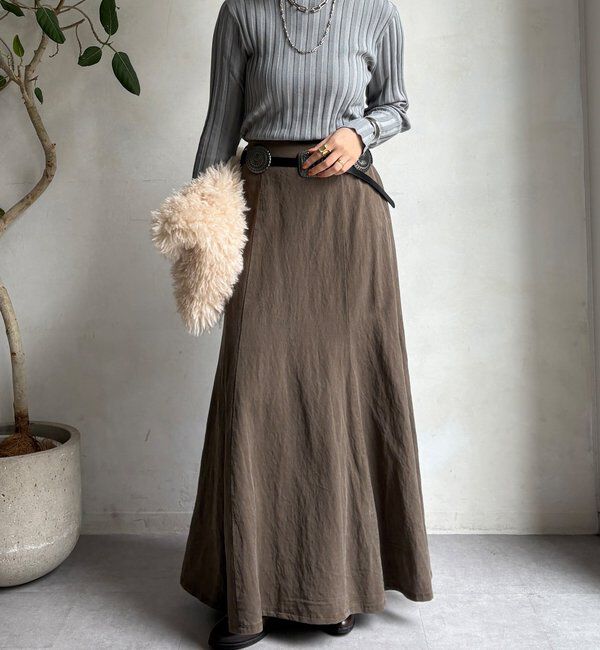  「【WEB限定】ワイドリブボートネックプルオーバー」|ニット・セーター|