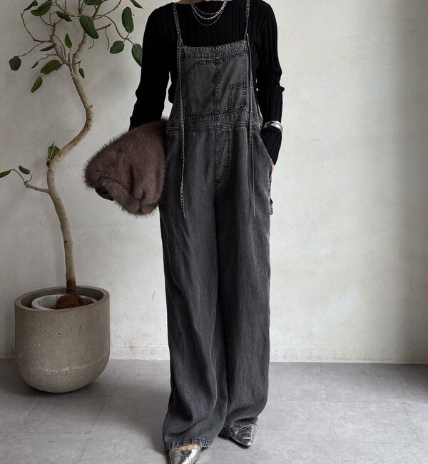  「【WEB限定】ワイドリブボートネックプルオーバー」|ニット・セーター|