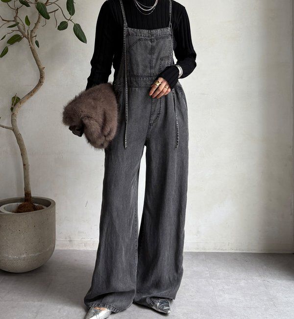  「【WEB限定】ワイドリブボートネックプルオーバー」|ニット・セーター|