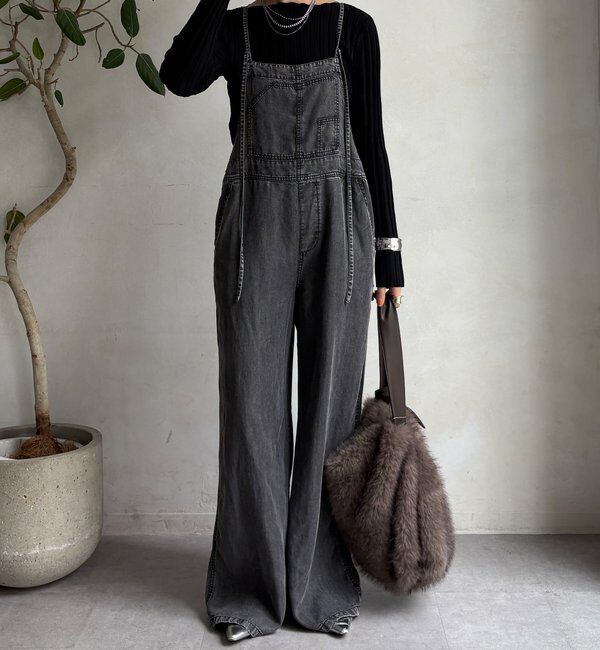  「【WEB限定】ワイドリブボートネックプルオーバー」|ニット・セーター|