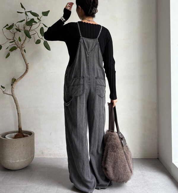  「【WEB限定】ワイドリブボートネックプルオーバー」|ニット・セーター|