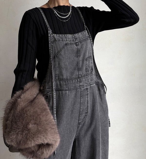  「【WEB限定】ワイドリブボートネックプルオーバー」|ニット・セーター|